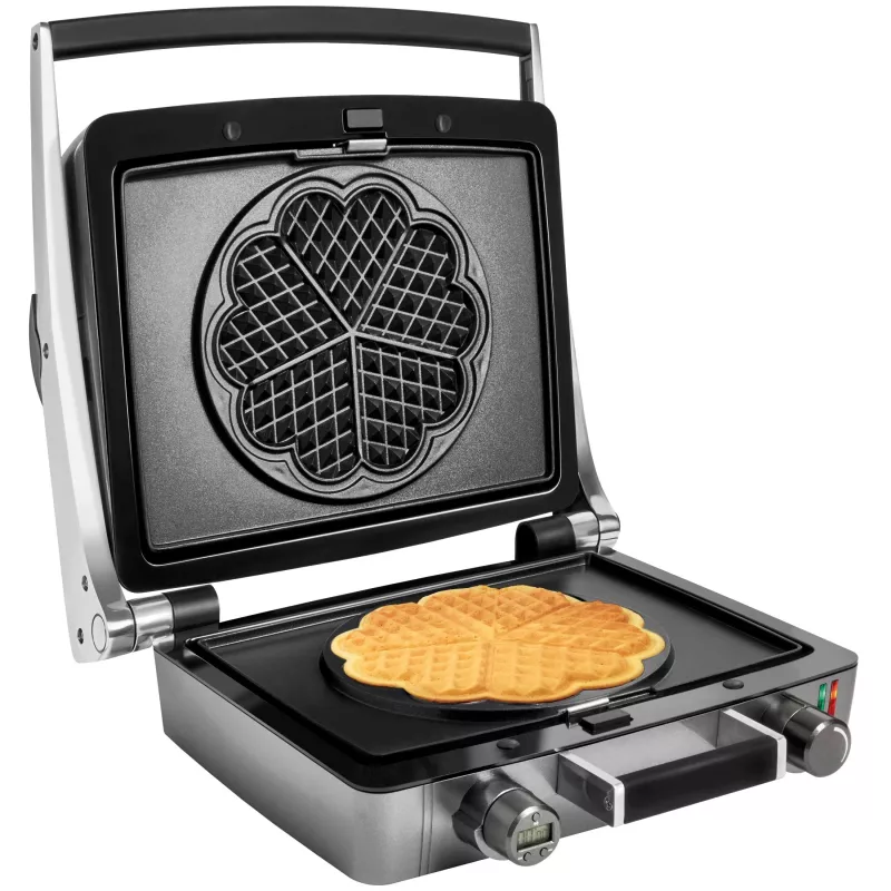 Máquina de waffles em forma de coração FRITEL WaffleTastic CW 3668 Metallic Anthrazit 1600W