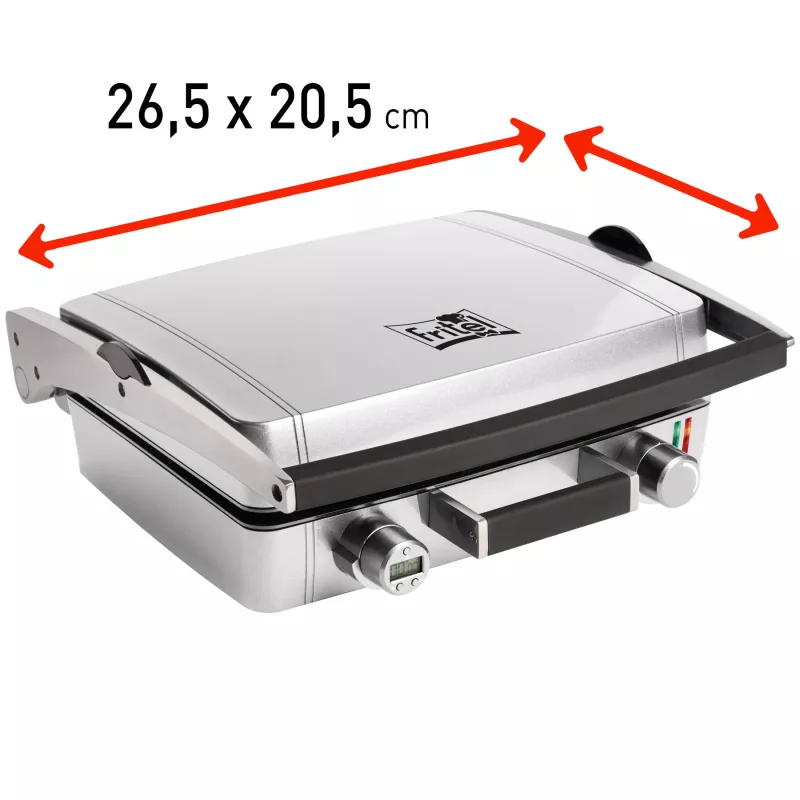 Máquina de waffles Fritel CW 3647 2 1600 W cinzento, prateado