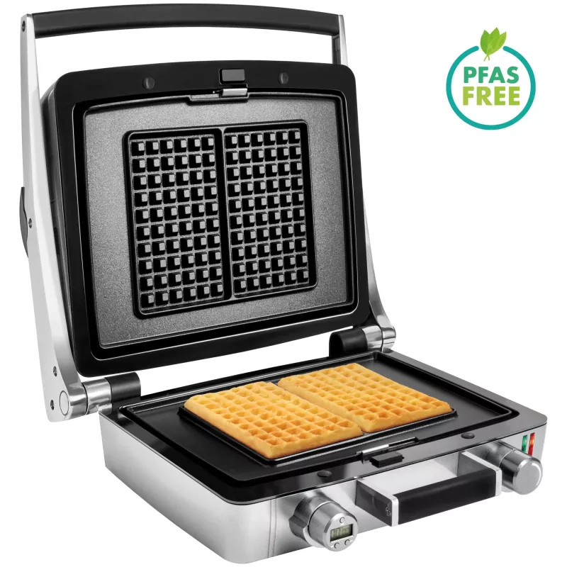 Máquina de waffles Fritel CW 3647 2 1600 W cinzento, prateado
