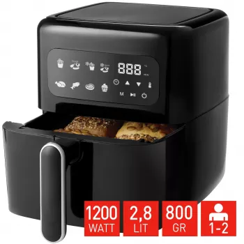 Fritel SnackTastic 4303 fritadeira de ar 1200W preta