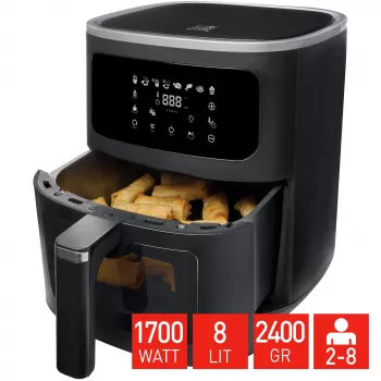 Fritel SnackTastic 7720 fritadeira de ar 8L preta