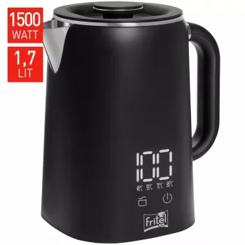 Chaleira Fritel Kedel 1,7 litros preto