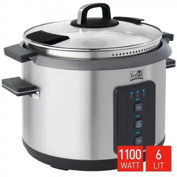Panela de arroz FRITEL Family RC 1377 1,1 kW aço inoxidável