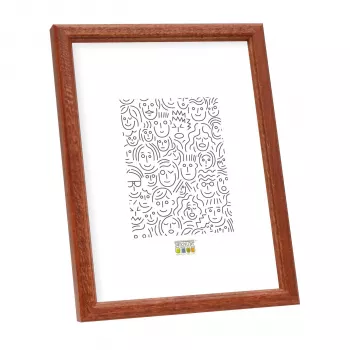 Deknudt S236H3 moldura de madeira 15x20 castanho-escuro
