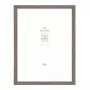 Deknudt S66KH3 P1 DIN A3 29.7x42 cm moldura de madeira cinzenta com passe-partout branco