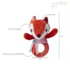 Lilliputiens Alice the Fox Brinquedo macio multiatividades 3m+ 83035