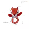 Lilliputiens Alice the Fox Brinquedo macio multiatividades 3m+ 83035