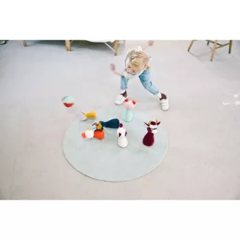 Lilliputiens Conjunto de bowling da quinta com bola com campainha