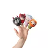 Conjunto de fantoches de dedo Lilliputiens Capuchinho Vermelho, 4 figuras + saco de arrumação, 12m+