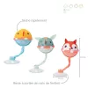 Conjunto de 3 bolas de banho com ventosas Lilliputiens - Joe o Dragão 3m+