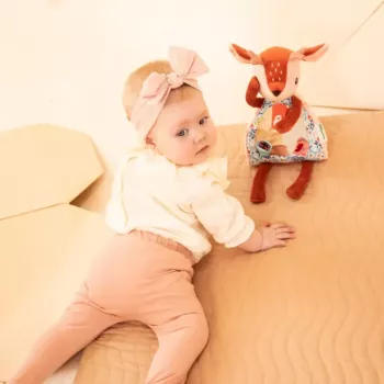 Brinquedo de atividades com espelho Lilliputiens Cu-Cu Stella a Corça 6m+