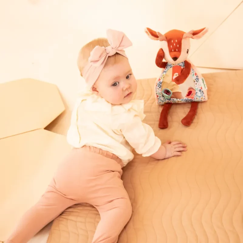 Brinquedo de atividades com espelho Lilliputiens Cu-Cu Stella a Corça 6m+