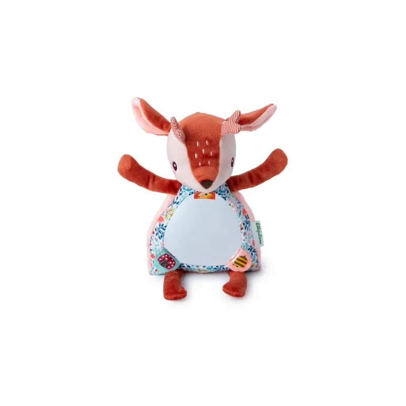 Brinquedo de atividades com espelho Lilliputiens Cu-Cu Stella a Corça 6m+