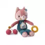 Peluche de atividades multifuncional Lilliputiens Jeanne a Gata 9m+