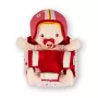 Lilliputiens boneca Lena em cadeirinha de bicicleta com fralda de peluche e capacete 18m+
