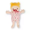 Lilliputiens boneca Lena em cadeirinha de bicicleta com fralda de peluche e capacete 18m+