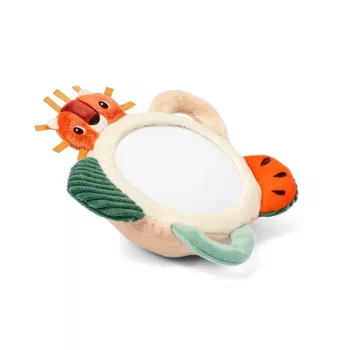 Lilliputiens espelho de atividades sensorial Jack the Lion com pegas, 3m+
