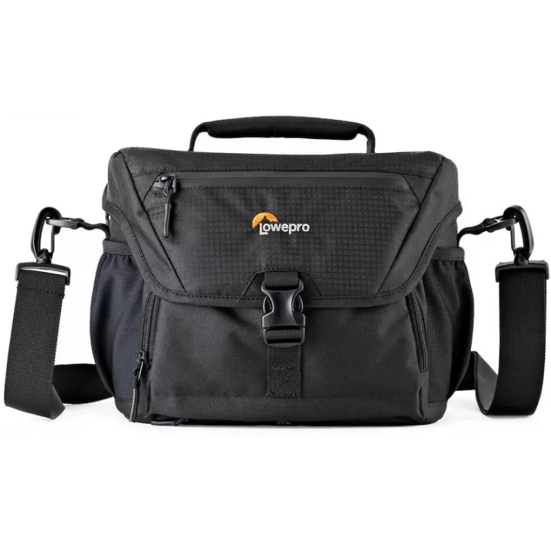 Mala de ombro Lowepro Nova 180 AW II para câmara DSLR/sem espelho com objetiva, preta