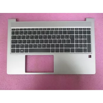 HP Tampa superior com teclado CP NoSD belga (M78508-A41) - Natural Silver