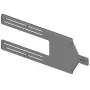 Ergonomic Solutions Suporte reto para quiosque horizontal 22in a 15in