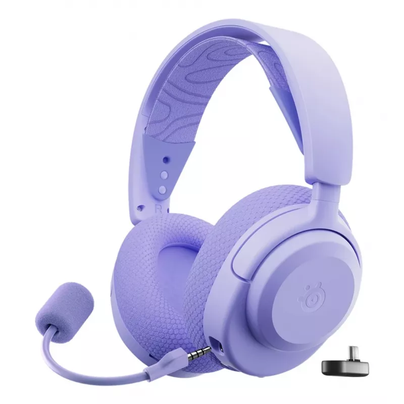 SteelSeries Arctis Nova 3 Auscultadores gaming sem fios, lavanda