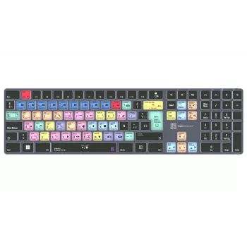 Teclado Logickeyboard Adobe Premiere Pro CC Titan SP Mac (LKB-PPROCC-TM-SP)