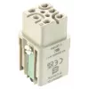 Harting Han Q inserto fêmea 5+PE Quick Lock 1,5 mm²