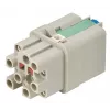 HARTING Han Q12-F-QL Conector fêmea, 12 contactos, ligação Quick-Lock, 1,5 mm²