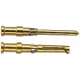 Harting Han D Contacto macho de crimpagem 0,5 mm², banhado a ouro (Au), HMC, 100 peças 09152006123