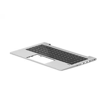 Teclado de substituição para portátil HP N01933-A41 AZERTY belga retroiluminado - preto