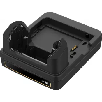 Base de carregamento de slot único CipherLab RS36 com cabo DC para USB, preto