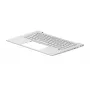Teclado de substituição para portátil HP retroiluminado alemão QWERTZ preto para EliteBook 840 G5/G6, ZBook 15u G5/G6