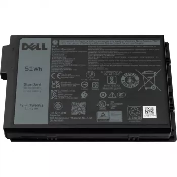 Bateria de polímero de lítio Dell 1Y62C original 51Wh para Latitude 14 Rugged (7404)