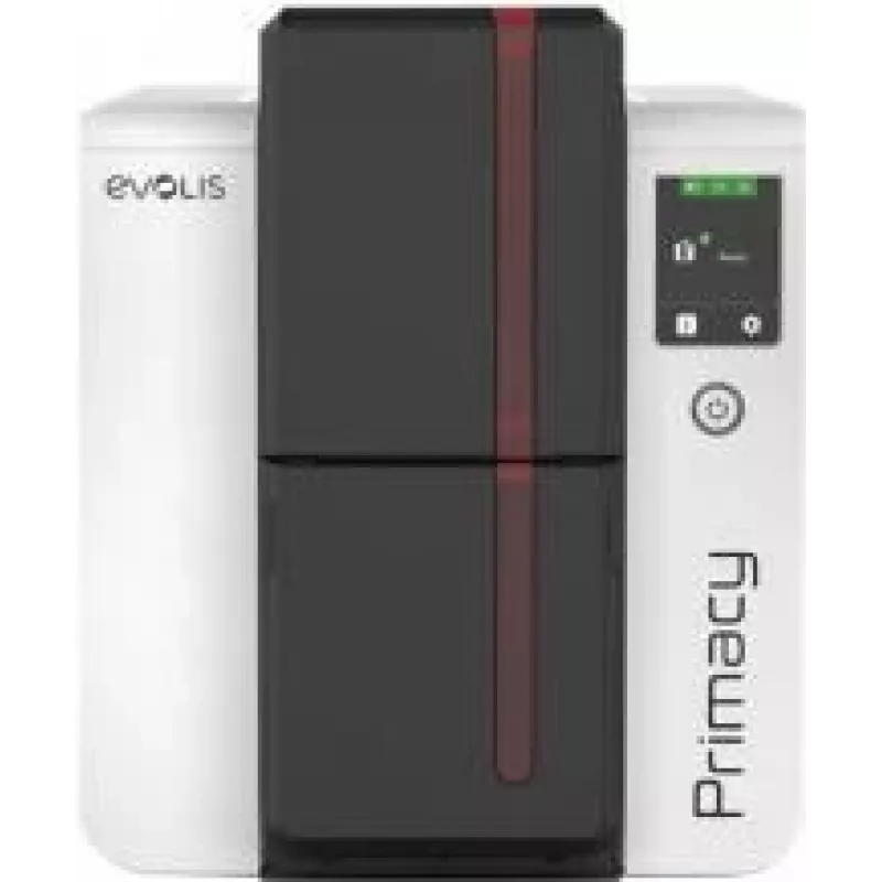 Impressora de cartões Evolis Primacy 2 frente única, 300 dpi, USB, Ethernet, ecrã tátil