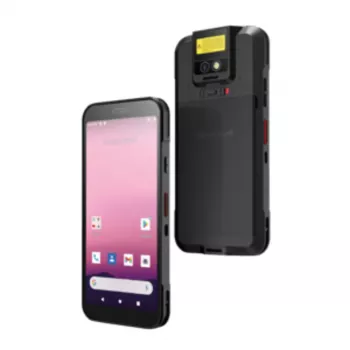 Computador móvel Honeywell CT32, leitor de imagens 2D FlexRange, ecrã tátil de 6 polegadas, Android, Wi-Fi 6E, Bluetooth, NFC, USB-C, bateria estendida, kit