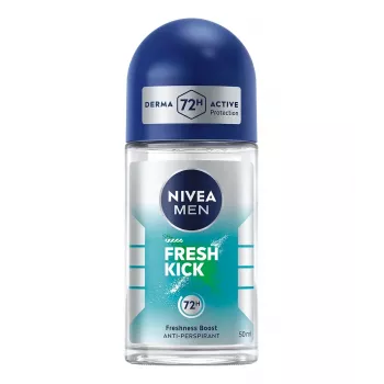 Antitranspirante roll-on NIVEA Men Fresh Kick 50 ml