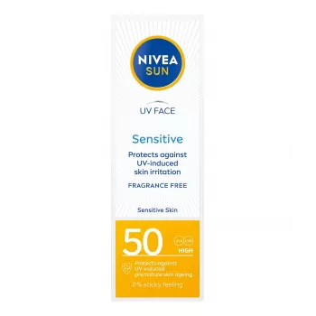 Creme solar facial NIVEA Sun Sensitive LSF50 50ml