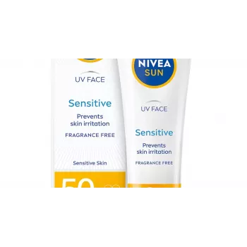 Creme solar facial NIVEA Sun Sensitive LSF50 50ml
