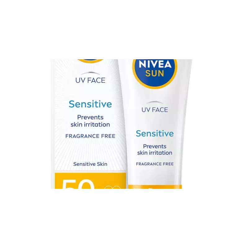 Creme solar facial NIVEA Sun Sensitive LSF50 50ml
