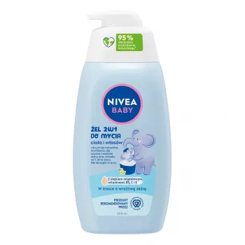Gel de banho Nivea Baby 500 ml