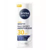 Creme hidratante facial NIVEA Men Sensitive Daily Protect SPF30 50ml