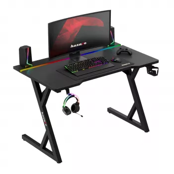 Secretária gaming Huzaro Hero 2.4 RGB Black