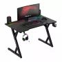 Secretária gaming Huzaro Hero 2.4 RGB Black