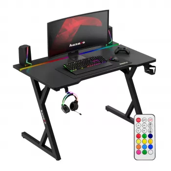 Secretária gaming Huzaro Hero 2.4 RGB Black
