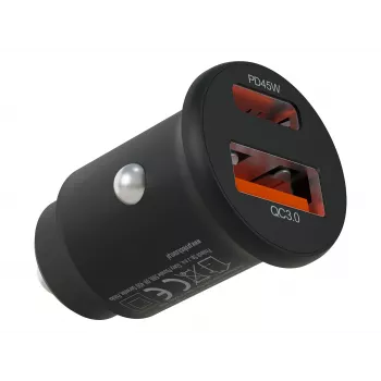 BLOW Carregador de carro G50B USB-A USB-C 45W
