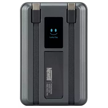 Powerbank Newell MS-10000 Pro MagSafe 10000 mAh 2x USB-C - Cinzento