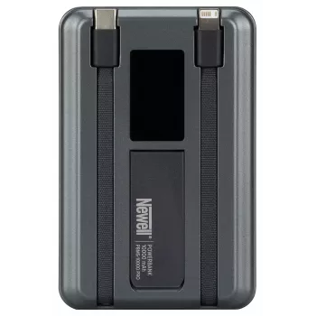 Powerbank Newell MS-10000 Pro MagSafe 10000 mAh Lightning, USB-C - Cinzento