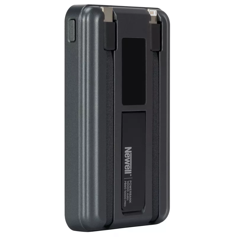 Powerbank Newell MS-10000 Pro MagSafe 10000 mAh Lightning, USB-C - Cinzento