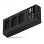 Carregador de bateria de três canais Newell CD-USB-C para Sony NP-FW50