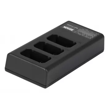 Carregador de bateria de três canais Newell CD-USB-C para Sony NP-FW50